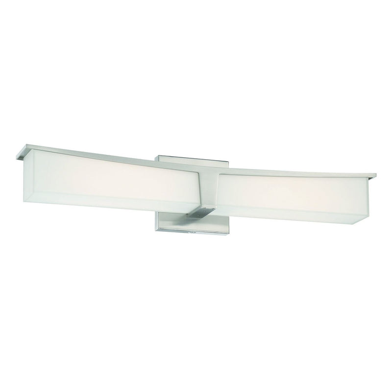 George Kovacs - P1533-084-L - LED Bath - Plane - Brushed Nickel