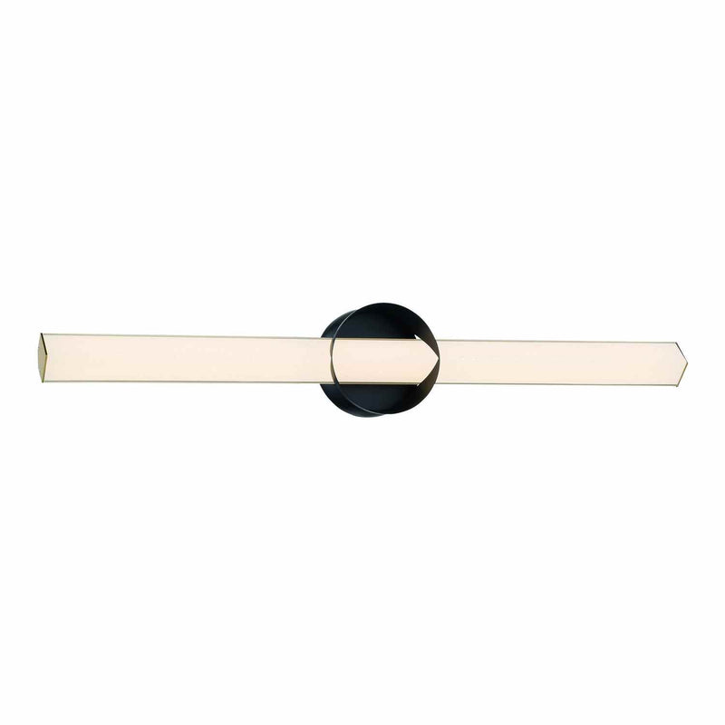 George Kovacs - P1544-688-L - LED Wall Sconce - Inner Circle - Coal And Honey Gold