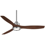 Minka Aire - F749L-BN - 60"Ceiling Fan - Skyhawk - Brushed Nickel