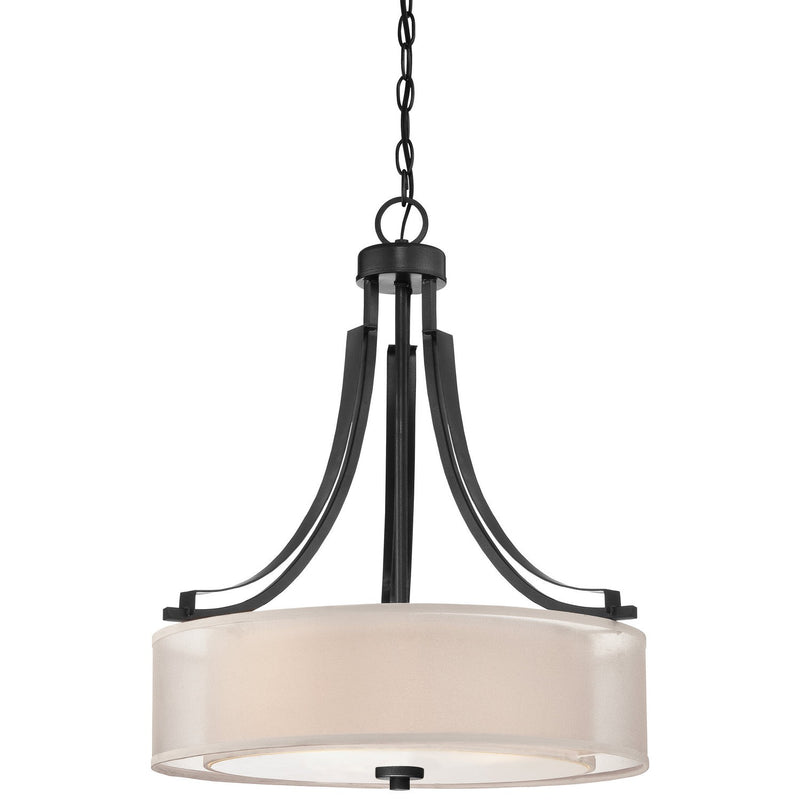 Minka-Lavery - 4104-66 - Three Light Pendant - Parsons Studio - Sand Coal