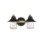 Minka-Lavery - 4892-685 - Two Light Bath - Westfield Manor - Sand Coal W/ Soft Brass