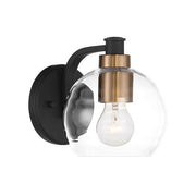 Minka-Lavery - 4911-653 - One Light Bath - Keyport - Sand Coal W/Natural Brushed Br