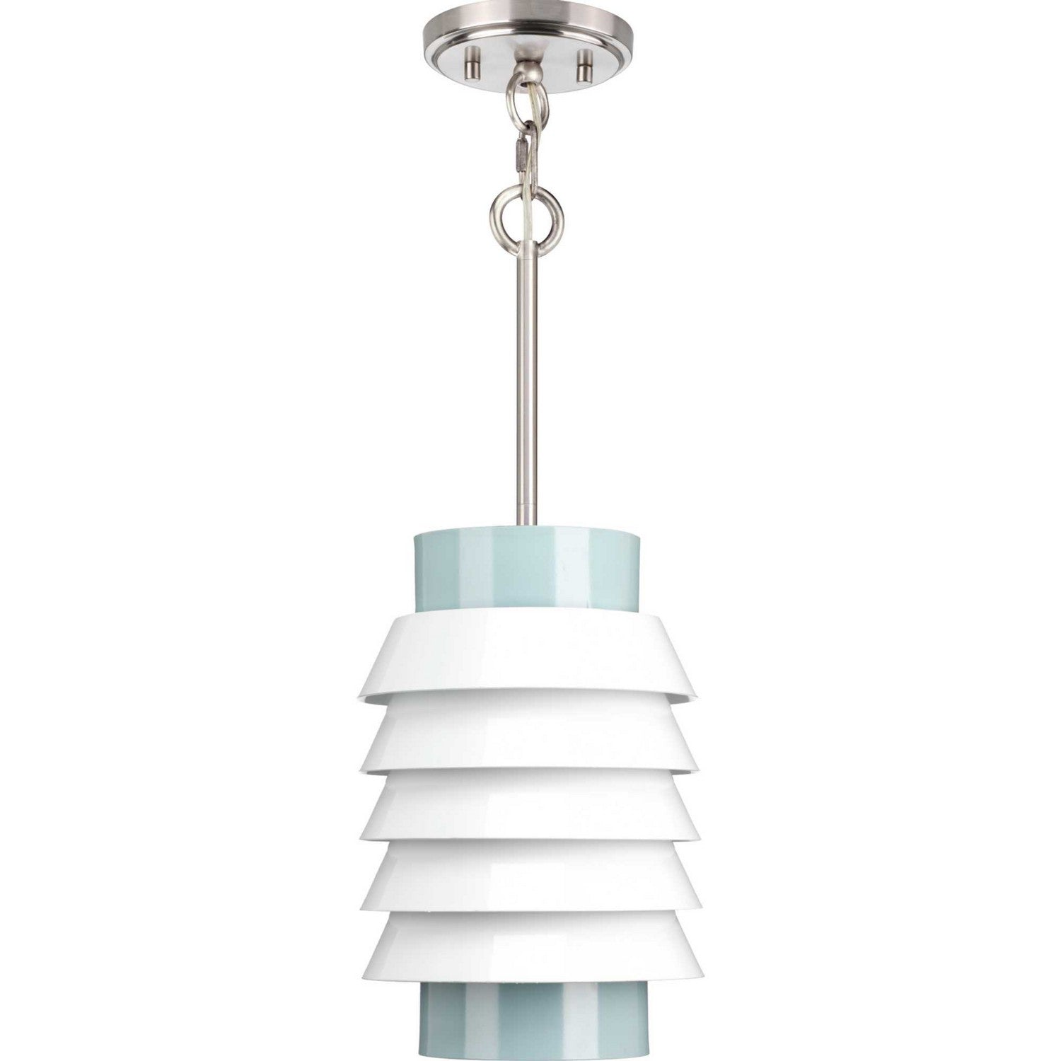 Progress Lighting - P500194-009 - One Light Pendant - Point Dume-Onshore - Brushed Nickel