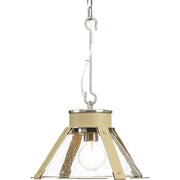 Progress Lighting - P500195-009 - One Light Pendant - Point Dume-Rockdance - Brushed Nickel