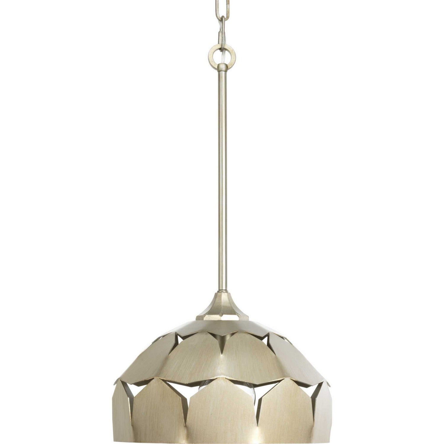 Progress Lighting - P500201-134 - One Light Pendant - Point Dume-Yerba - Silver Ridge