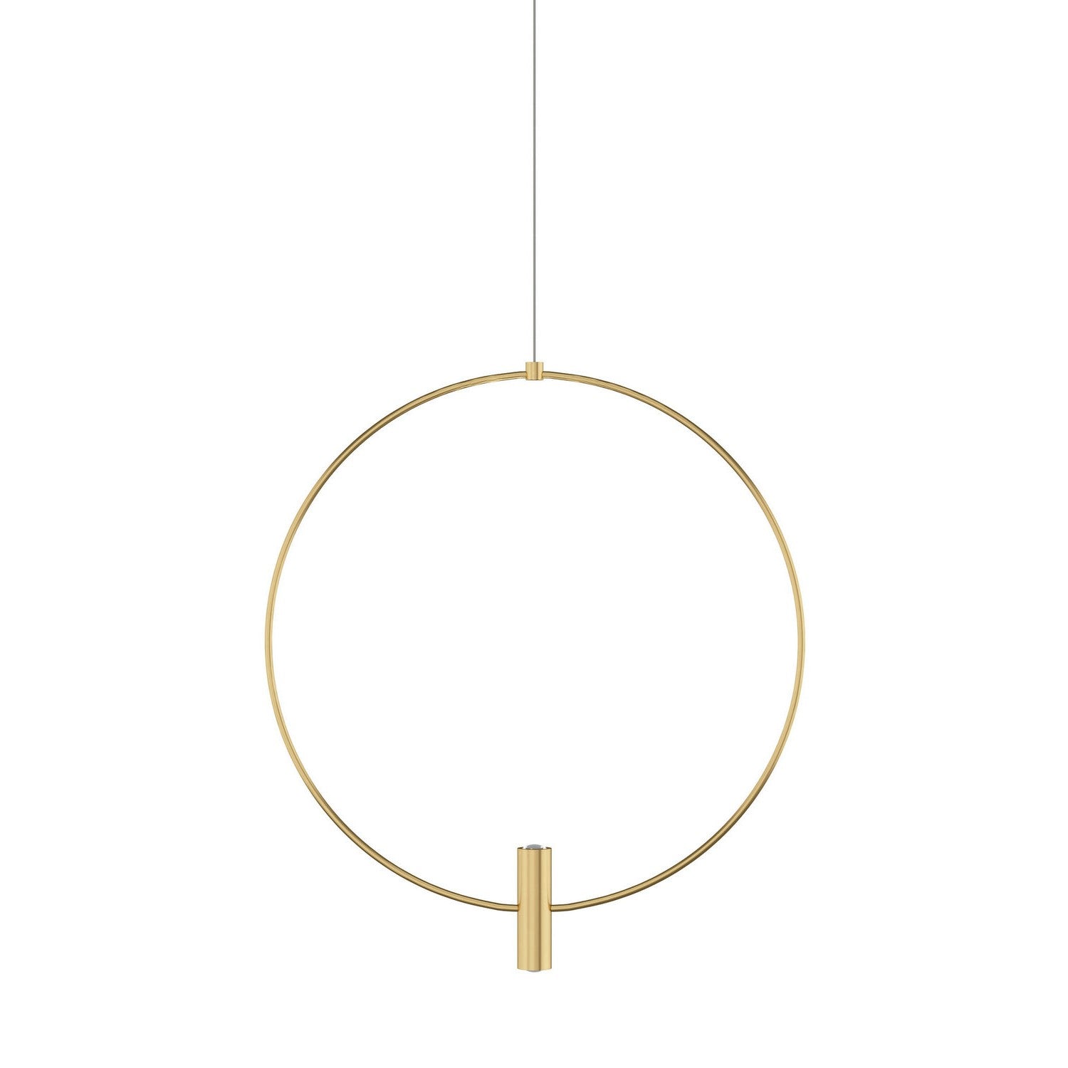 Visual Comfort Modern - 700MOLAY18NB-LED930 - LED Pendant - Layla - Natural Brass