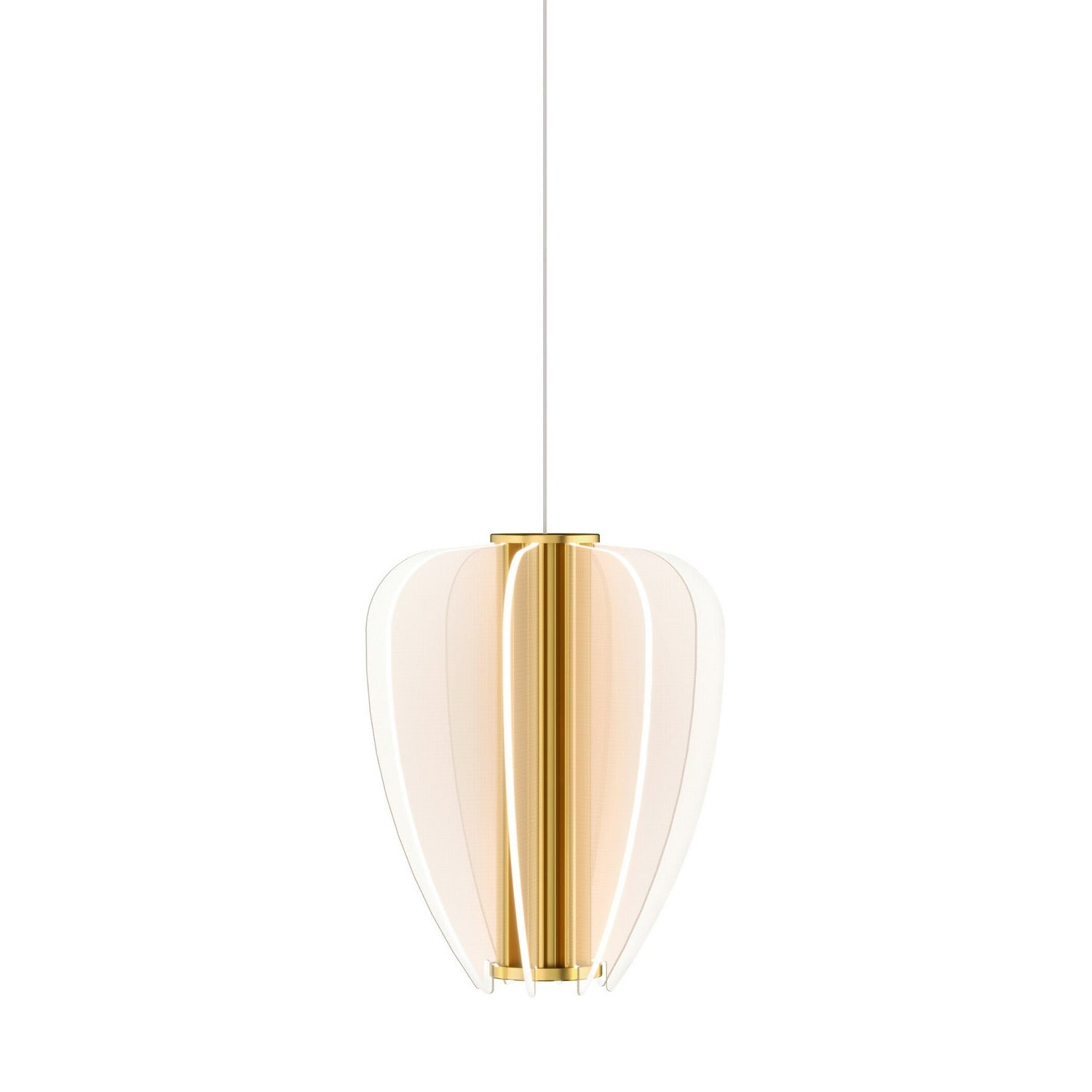 Visual Comfort Modern - 700MONYRBR-LED930 - LED Pendant - Nyra - Plated Brass