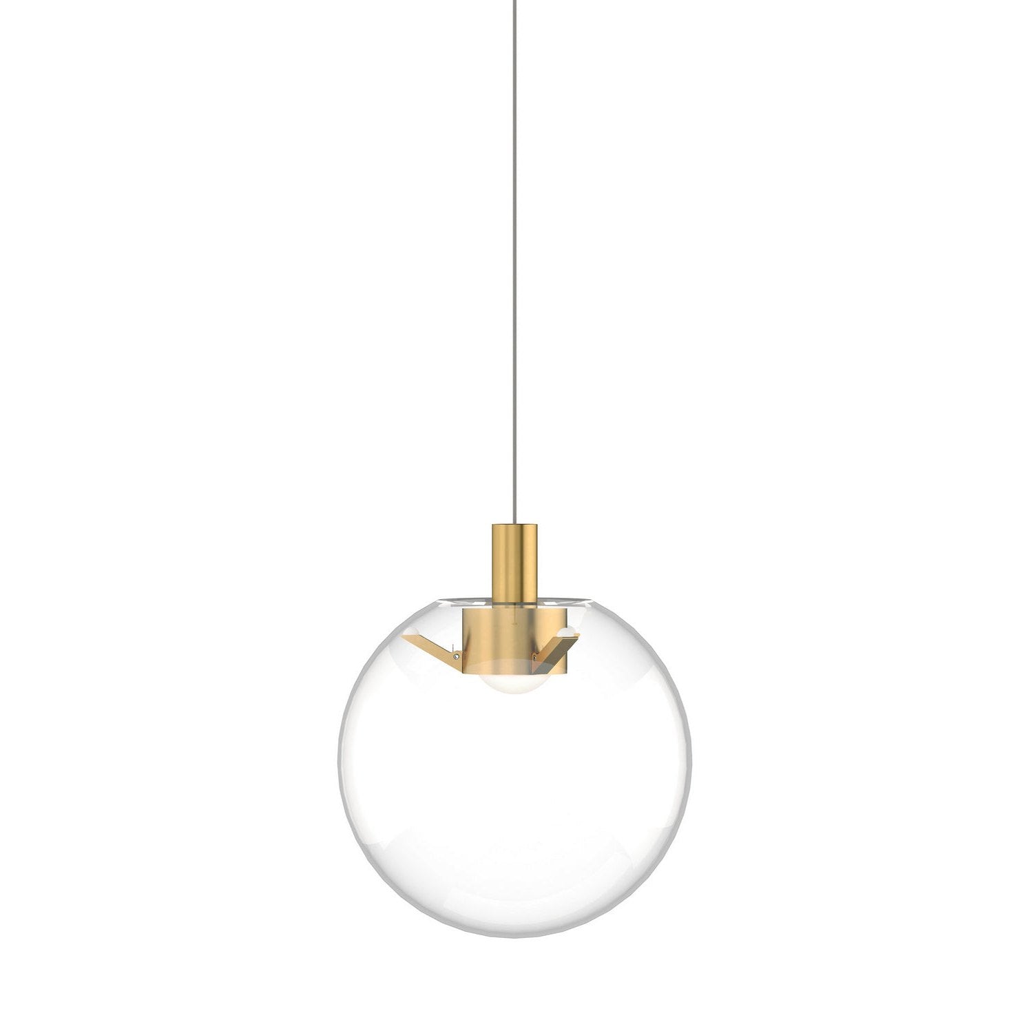 Visual Comfort Modern - 700MOPLNCNB-LED930 - LED Pendant - Palona - Natural Brass