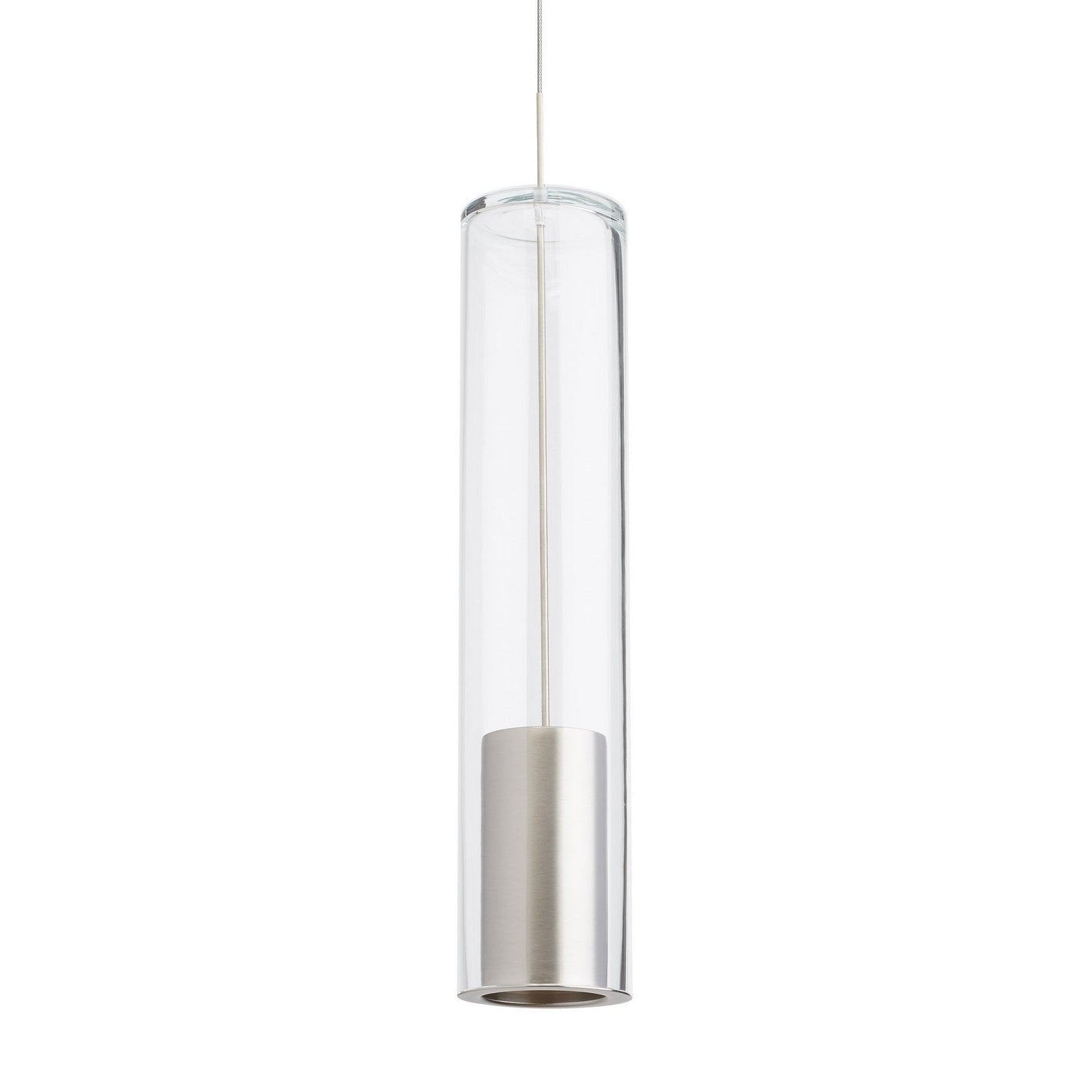 Visual Comfort Modern - 700MPCPTCS - One Light Pendant - Captra - Satin Nickel