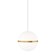 Visual Comfort Modern - 700MPHNENB - One Light Pendant - Hanea - Natural Brass