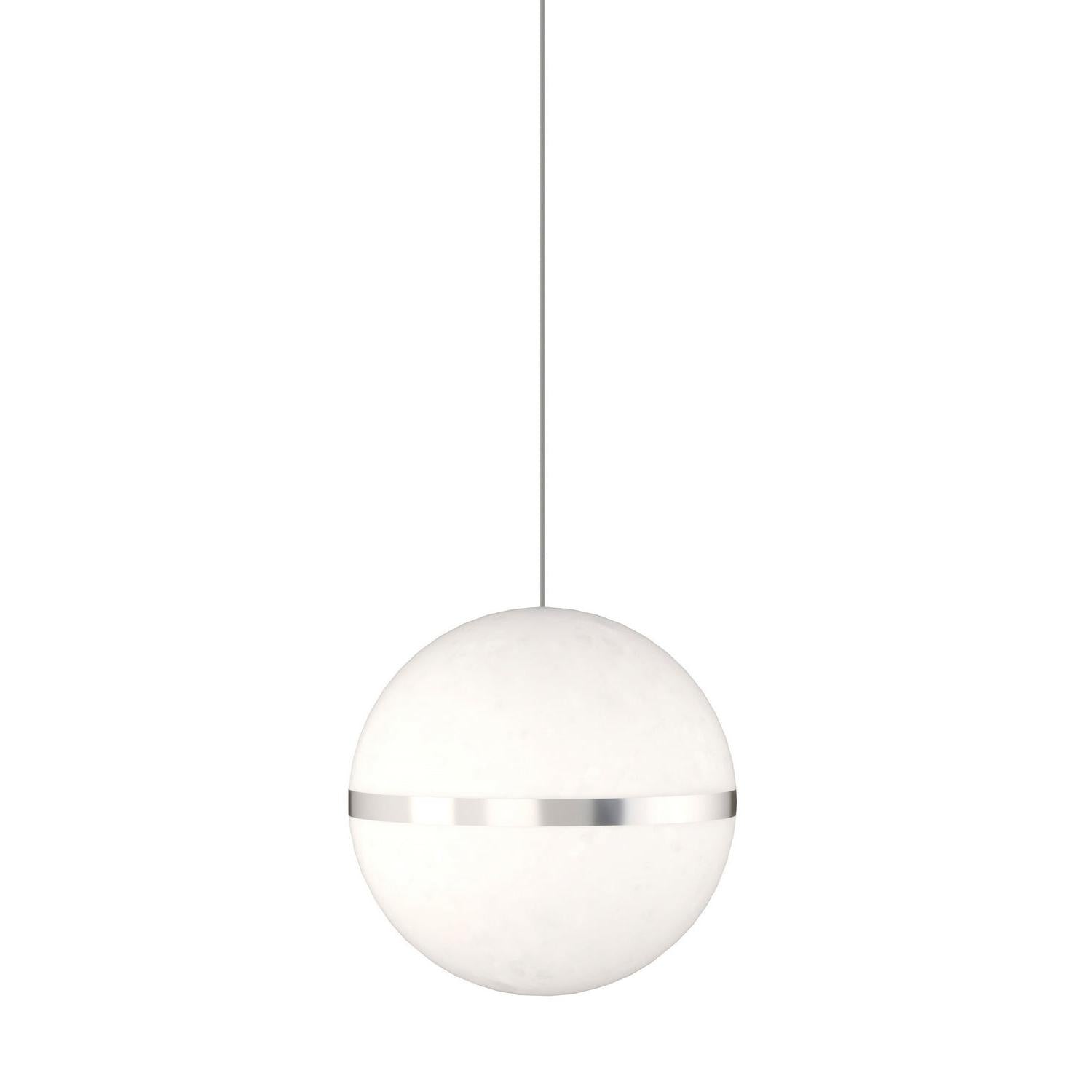 Visual Comfort Modern - 700MPHNES - One Light Pendant - Hanea - Satin Nickel