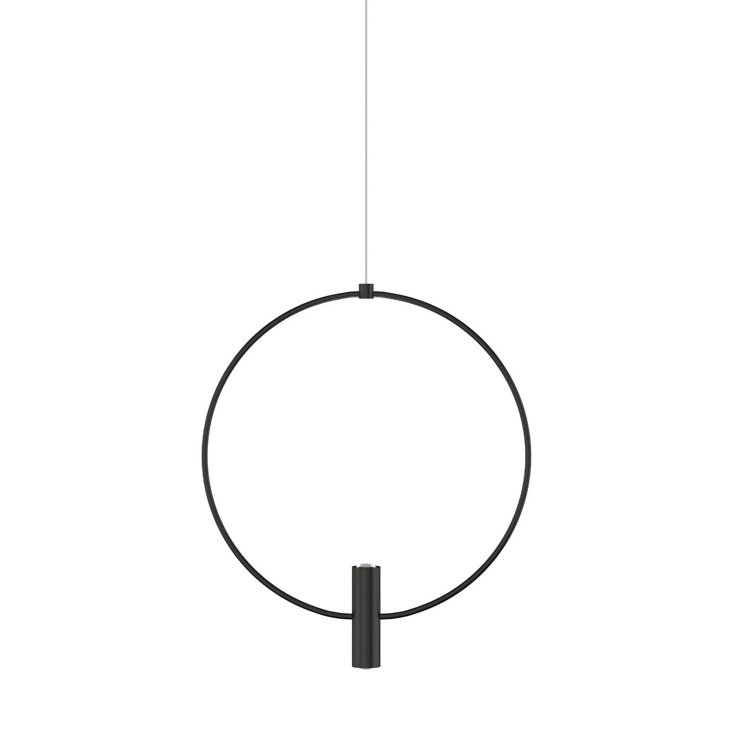 Visual Comfort Modern - 700MPLAY13B-LED930 - LED Pendant - Layla - Nightshade Black