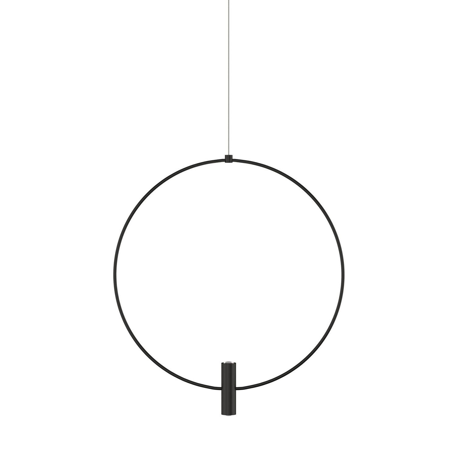 Visual Comfort Modern - 700MPLAY18B-LED930 - LED Pendant - Layla - Nightshade Black