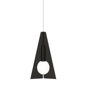 Visual Comfort Modern - 700MPOBLPB-LED930 - LED Pendant - Orbel - Nightshade Black