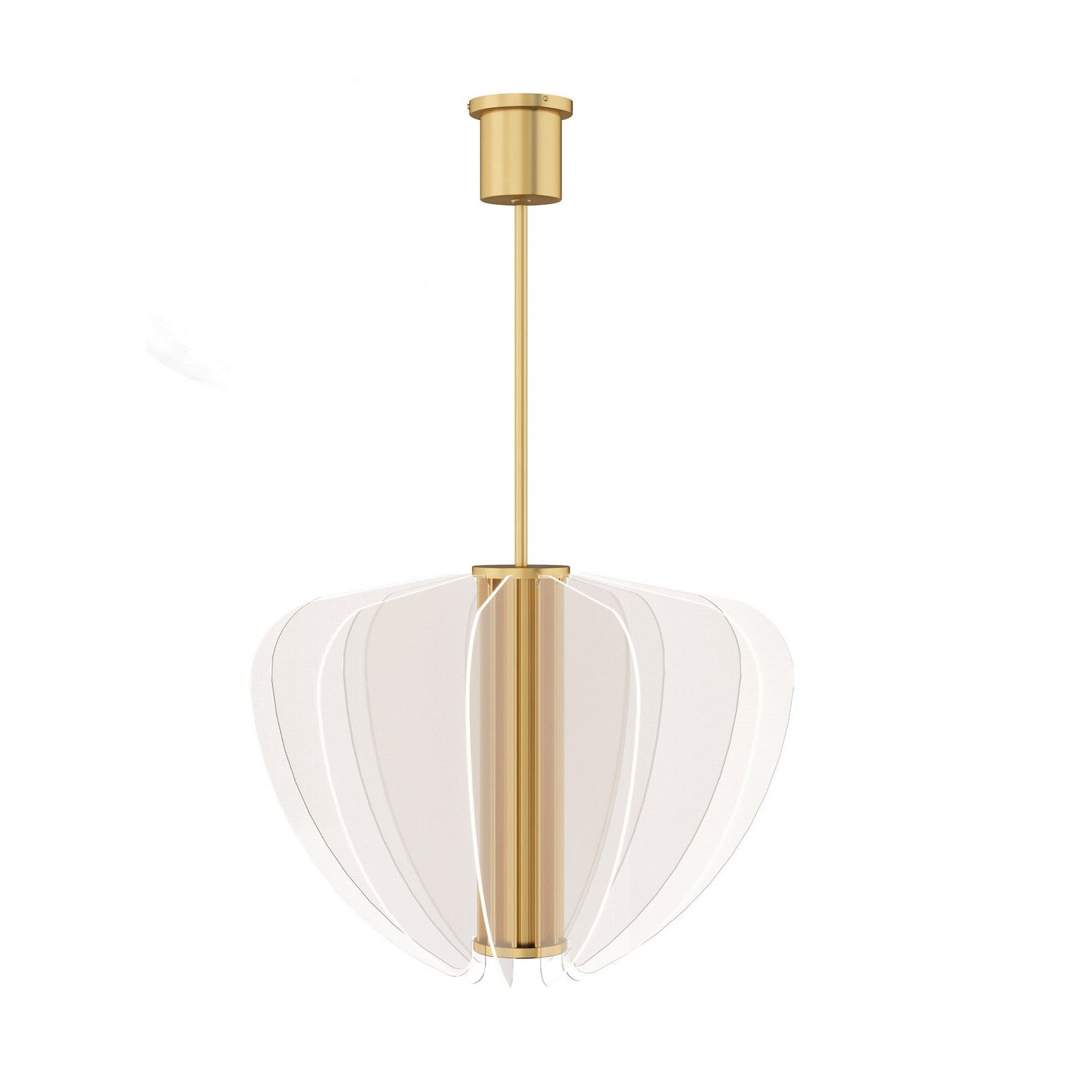 Visual Comfort Modern - 700NYR28BR-LED930 - LED Chandelier - Nyra - Plated Brass