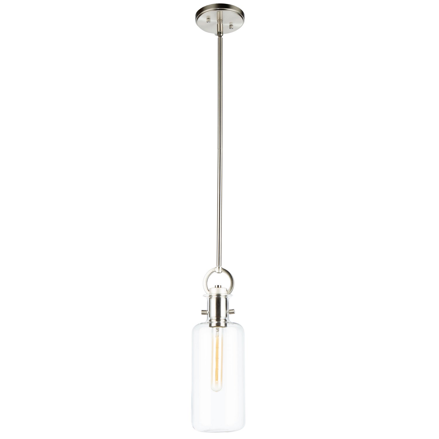 Artcraft - AC10121SN - One Light Pendant - Single - Satin Nickel