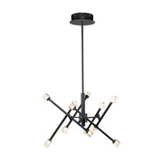 Artcraft - AC6640BK - LED Pendant - Batton - Black