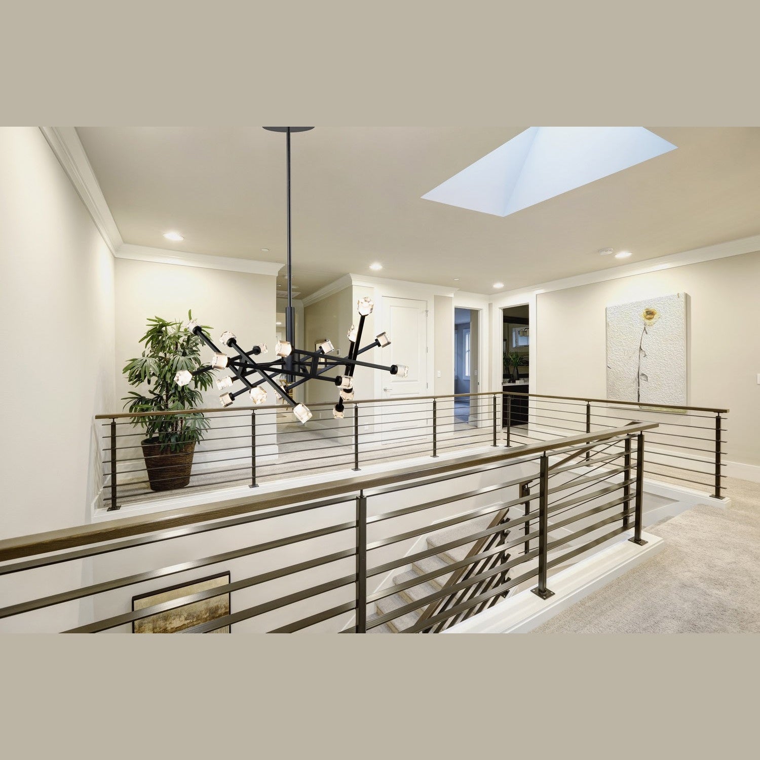 Artcraft - AC6642BK - LED Pendant - Batton - Black