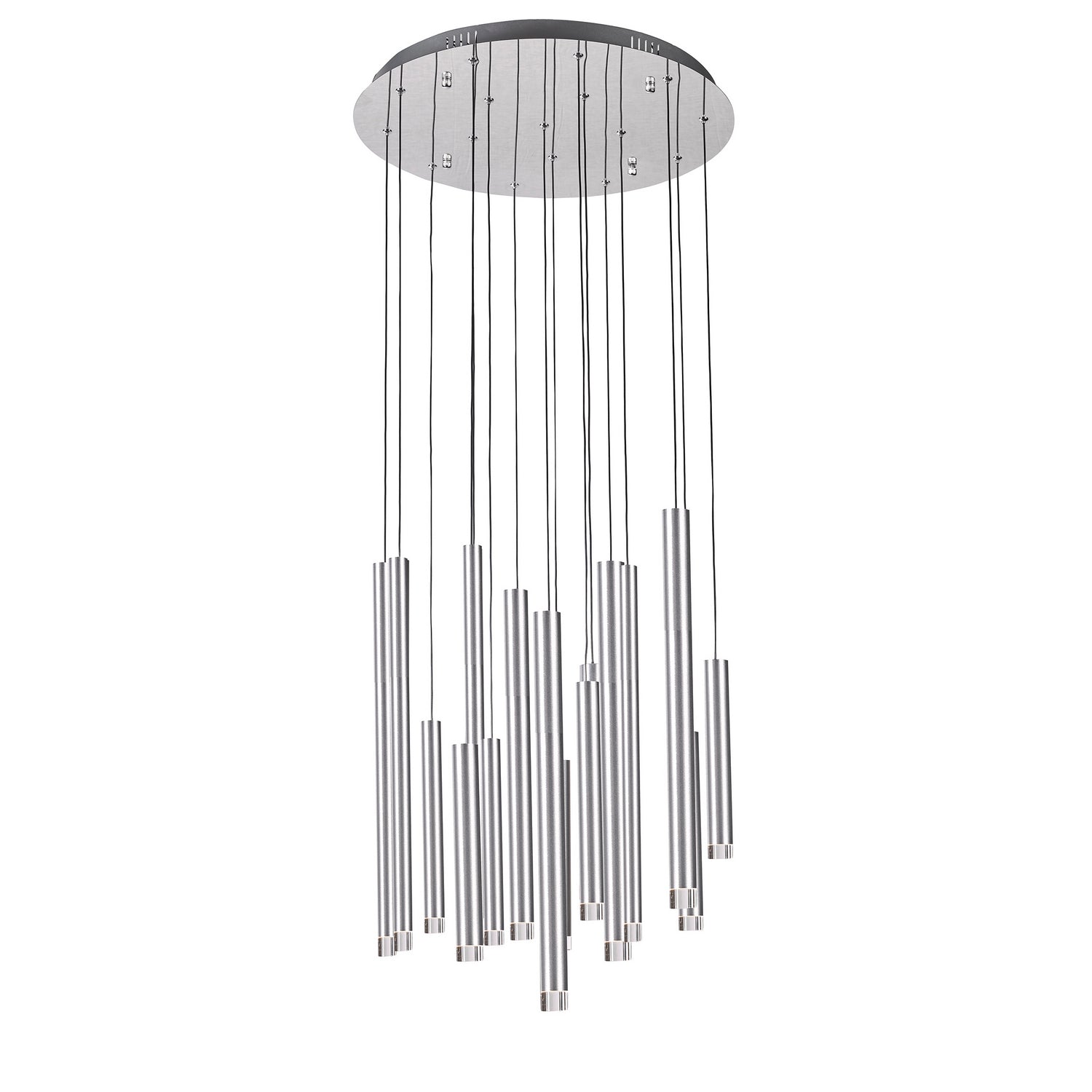 Artcraft - AC7086SA - LED Chandelier - Galiano - Satin Aluminum