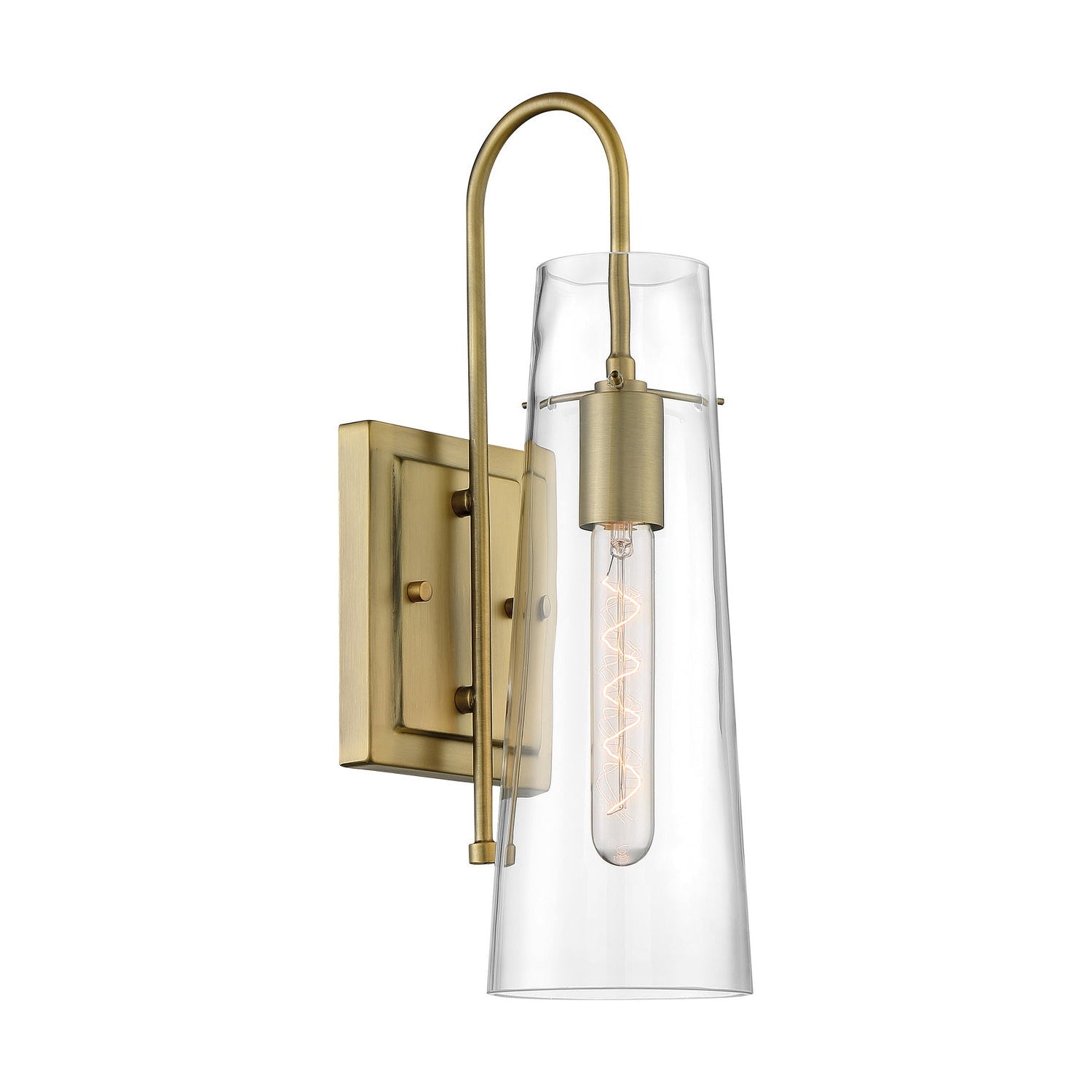 Nuvo Lighting - 60-6859 - One Light Wall Sconce - Alondra - Vintage Brass