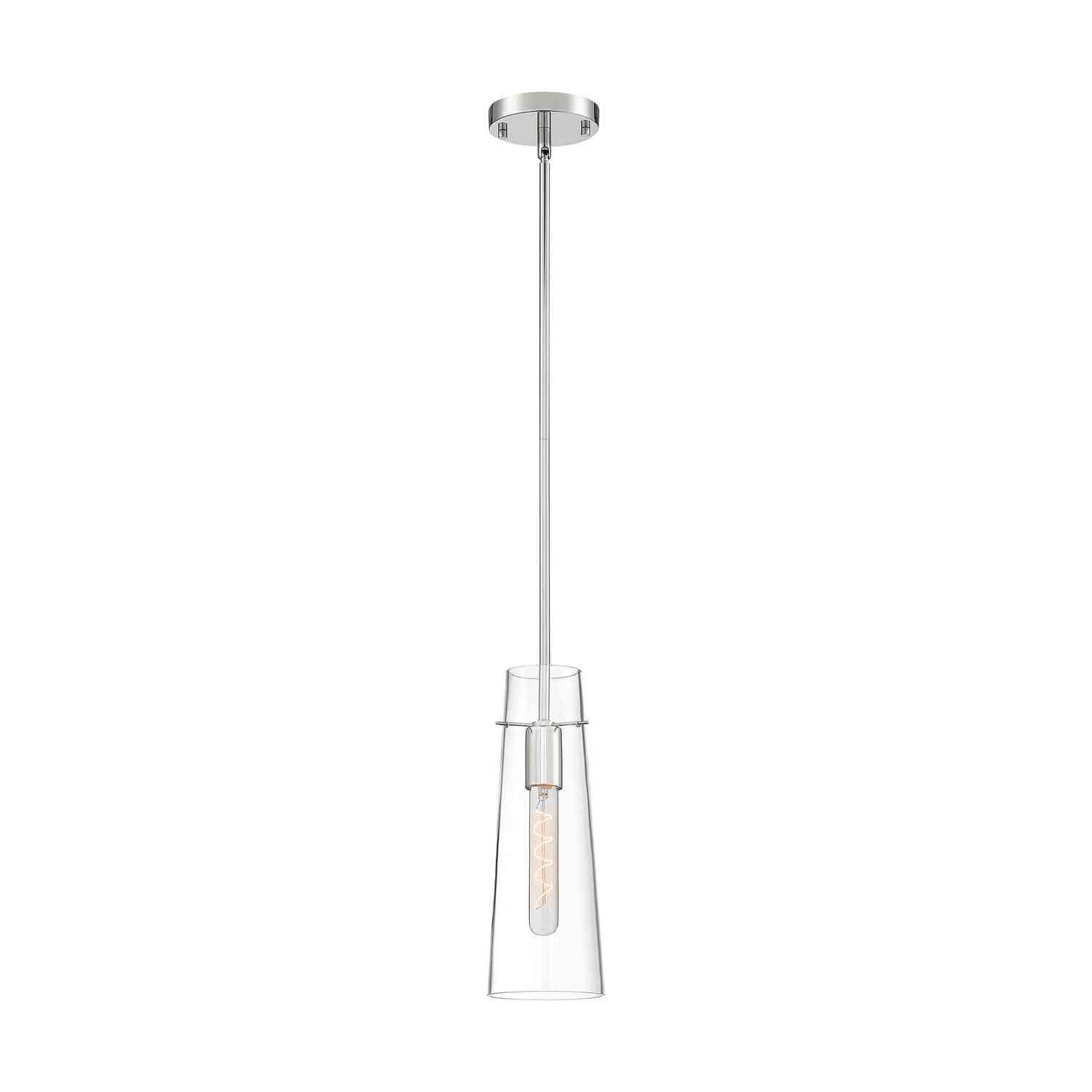 Nuvo Lighting - 60-6870 - One Light Mini Pendant - Alondra - Polished Nickel