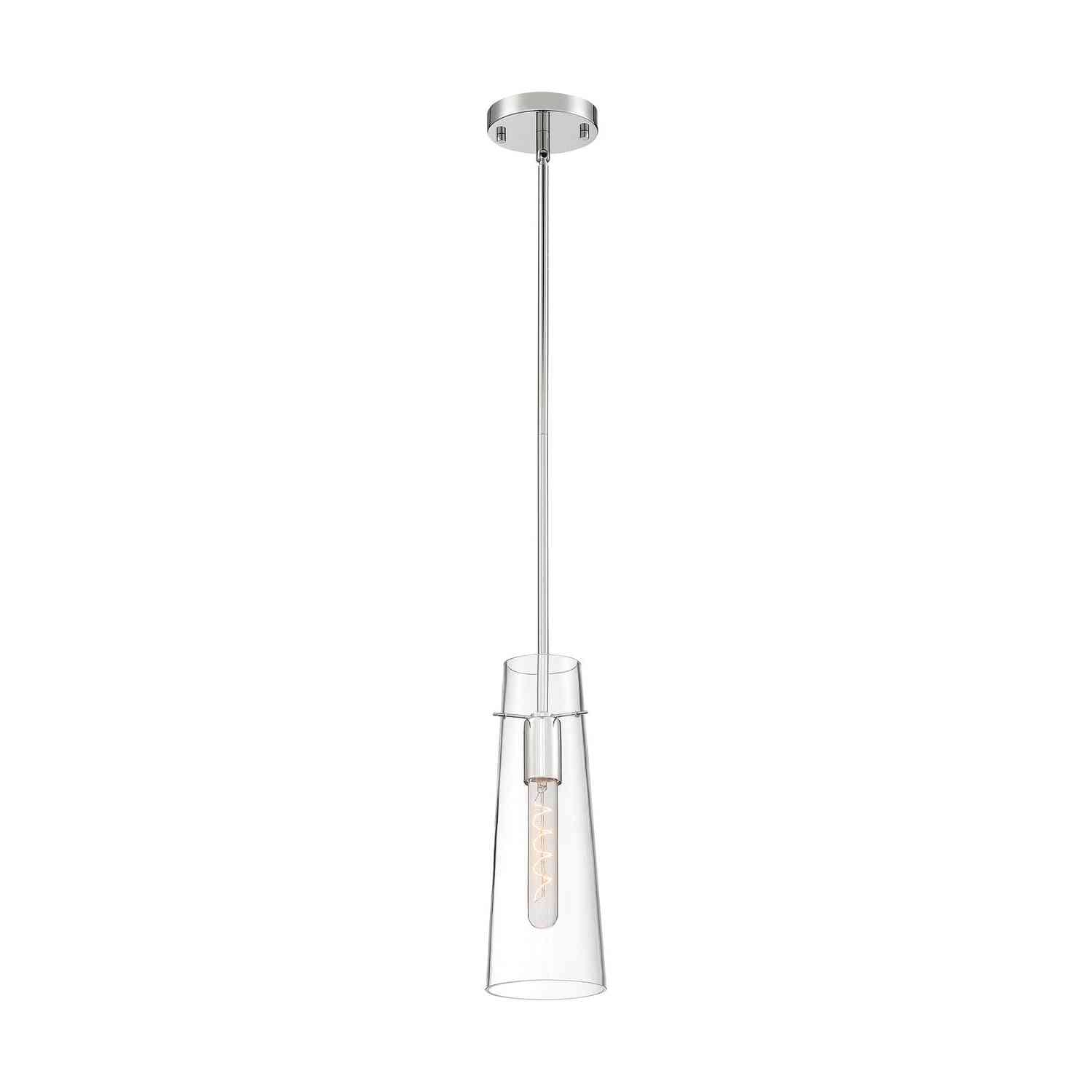 Nuvo Lighting - 60-6870 - One Light Mini Pendant - Alondra - Polished Nickel