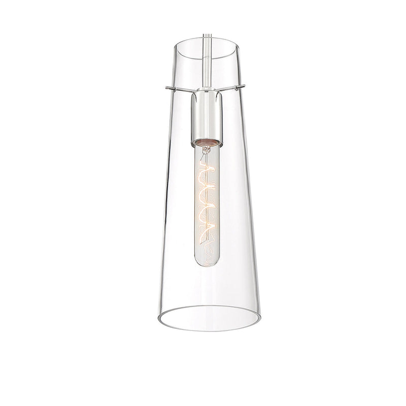 Nuvo Lighting - 60-6870 - One Light Mini Pendant - Alondra - Polished Nickel