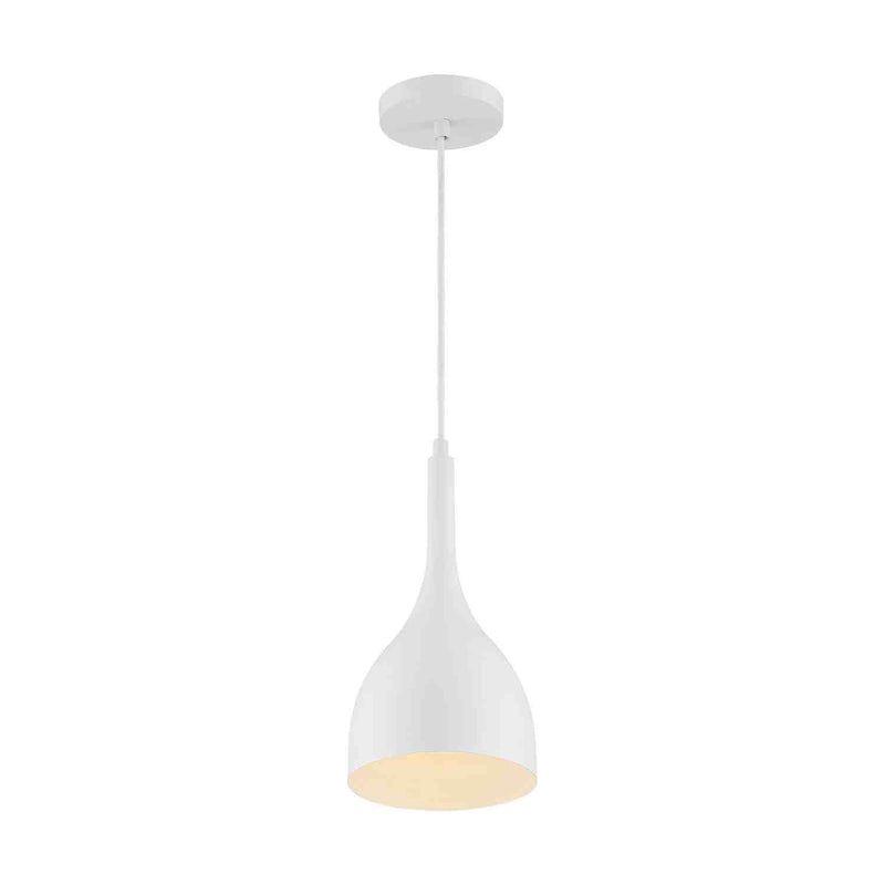 Nuvo Lighting - 60-7096 - One Light Pendant - Bellcap - Matte White