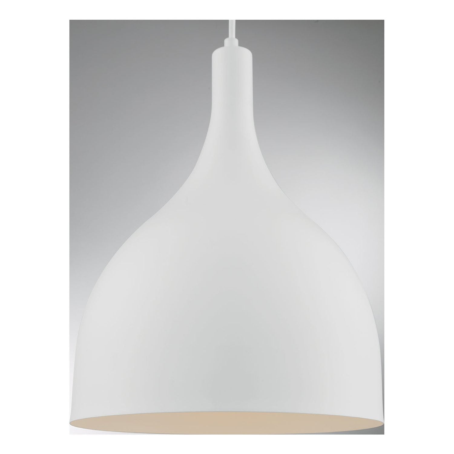 Nuvo Lighting - 60-7097 - One Light Pendant - Bellcap - Matte White