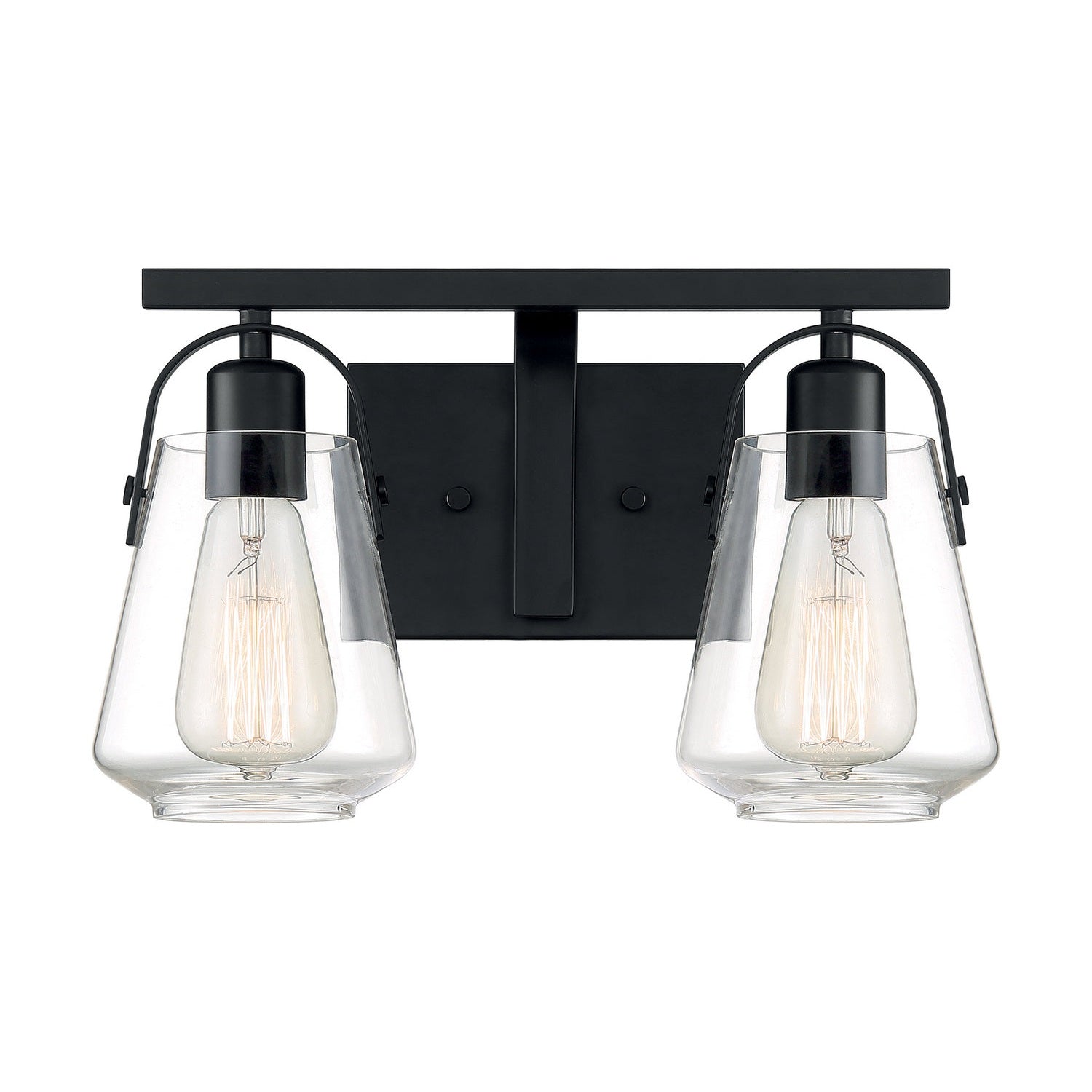 Nuvo Lighting - 60-7102 - Two Light Vanity - Skybridge - Matte Black