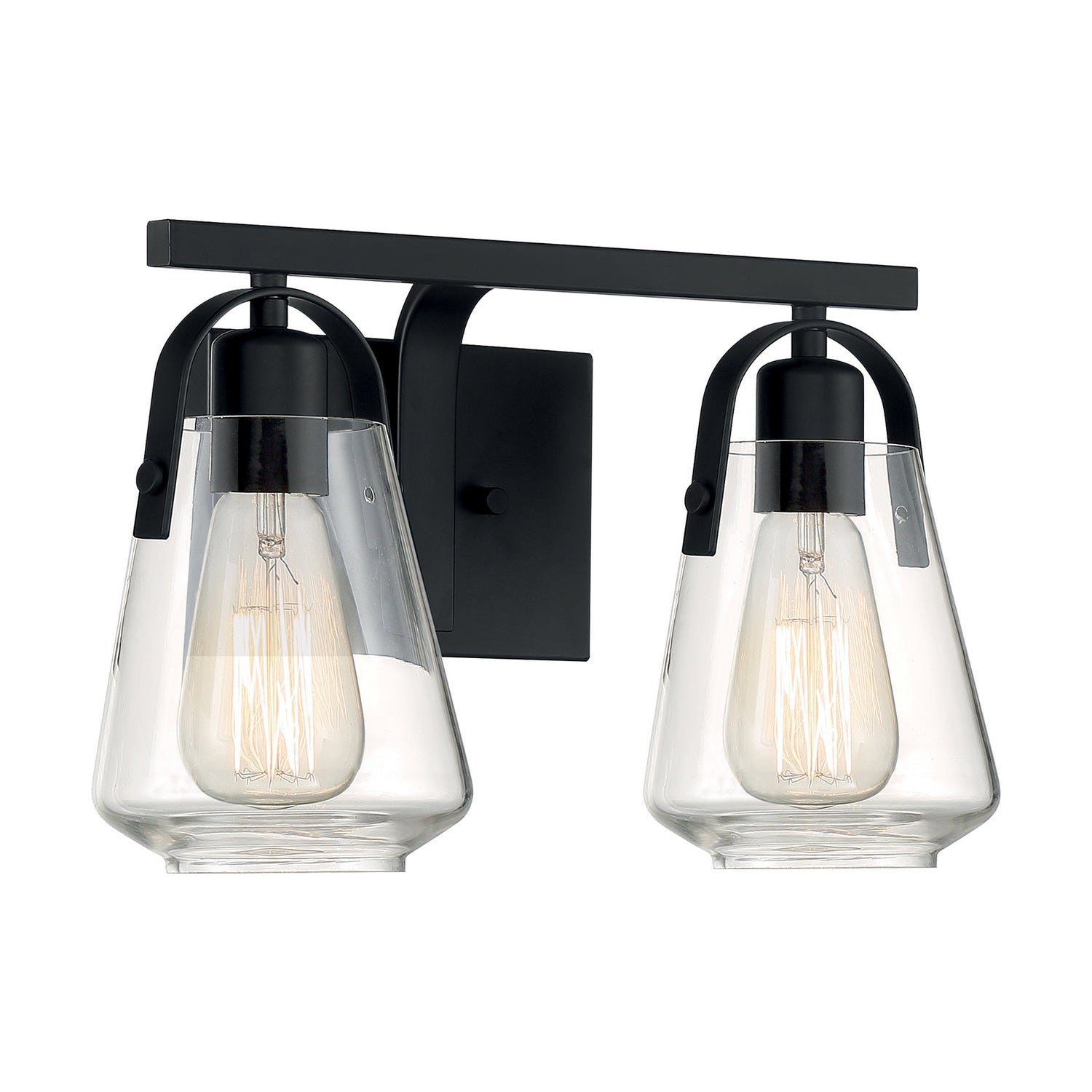 Nuvo Lighting - 60-7102 - Two Light Vanity - Skybridge - Matte Black