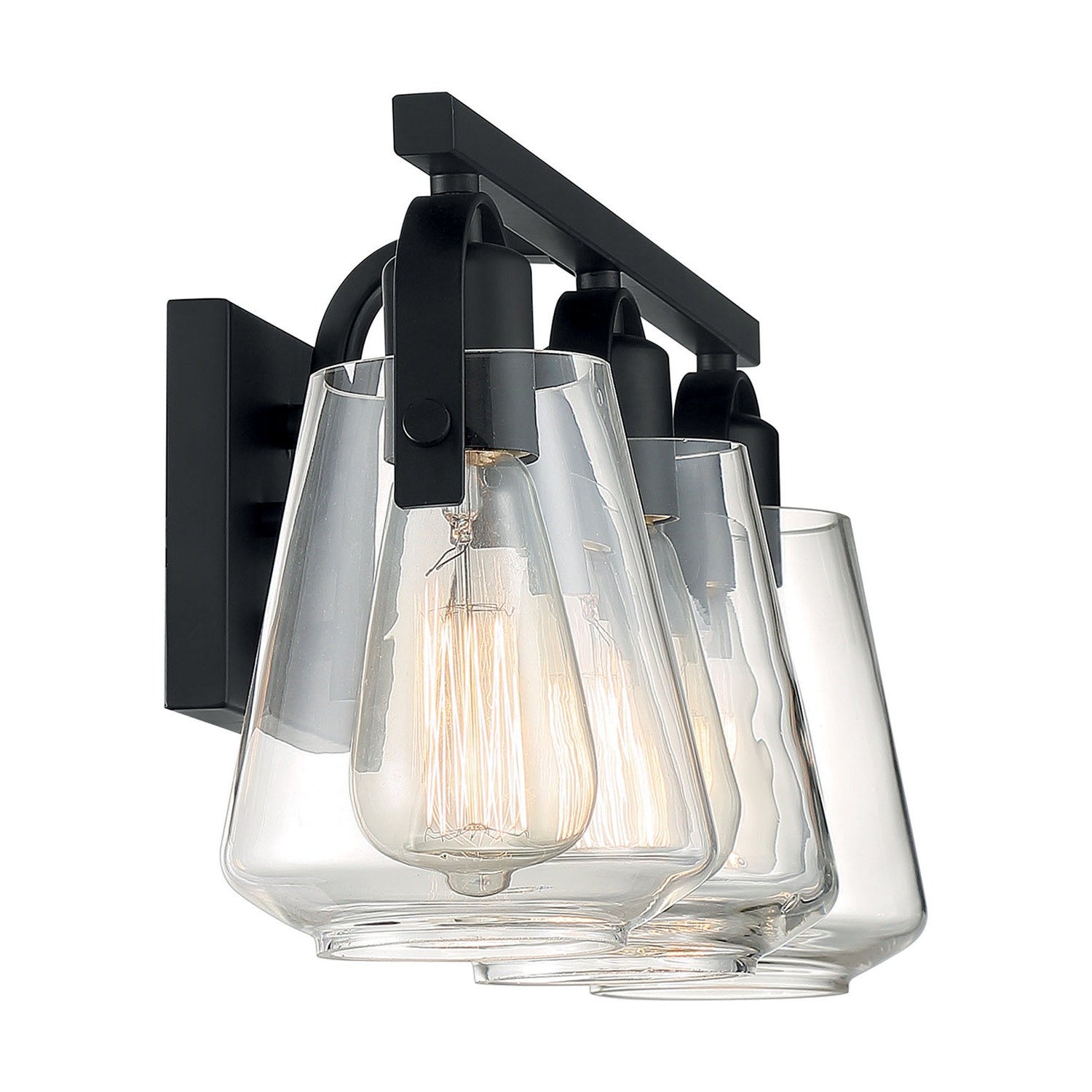 Nuvo Lighting - 60-7103 - Three Light Vanity - Skybridge - Matte Black