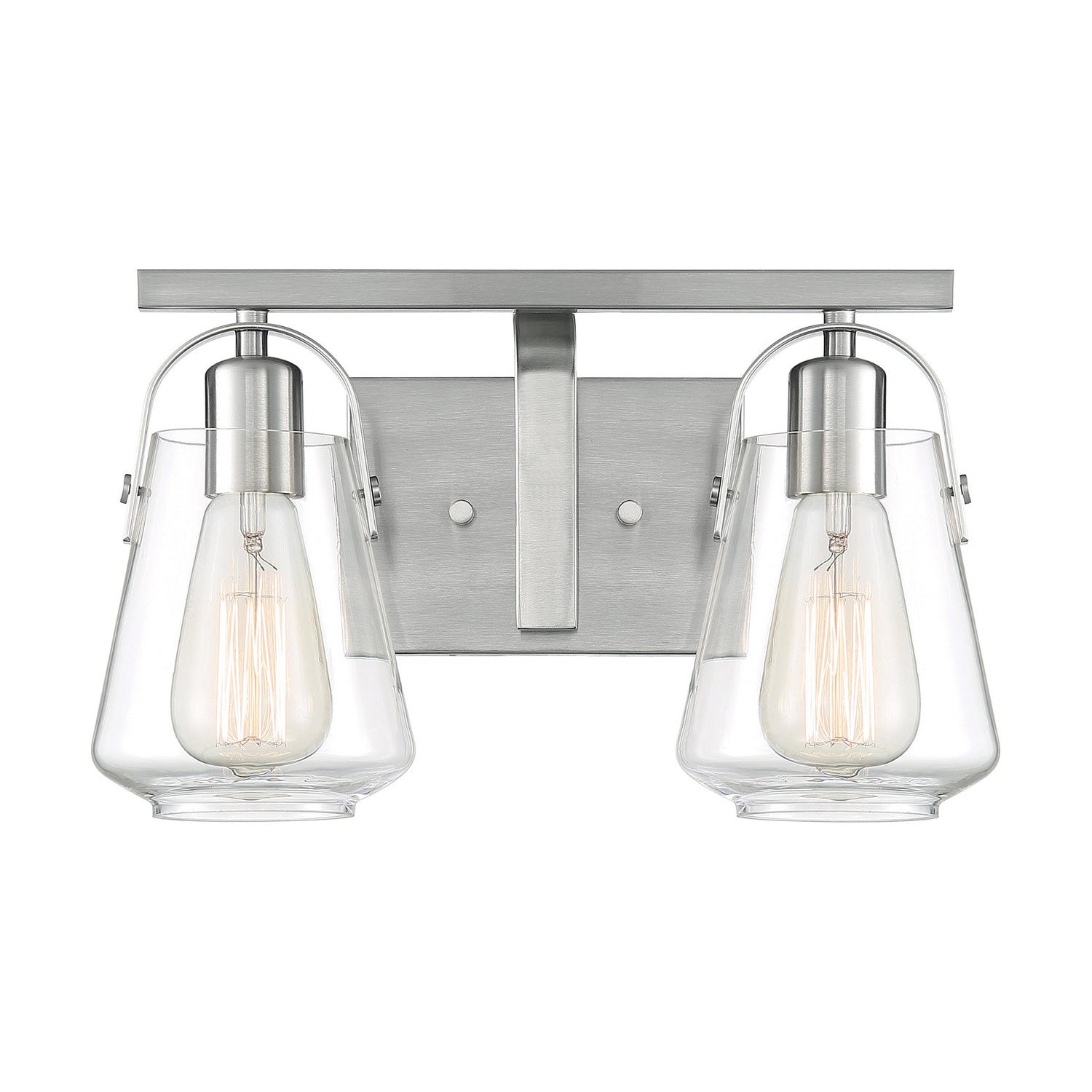 Nuvo Lighting - 60-7112 - Two Light Vanity - Skybridge - Brushed Nickel