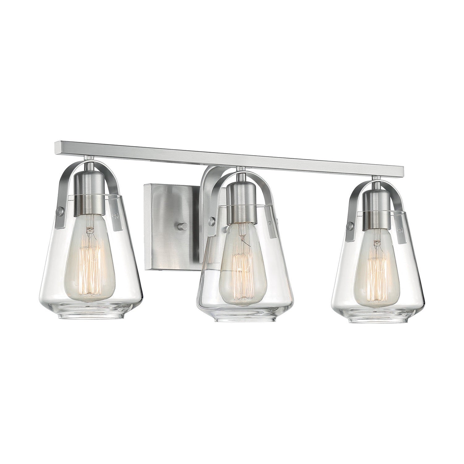 Nuvo Lighting - 60-7113 - Three Light Vanity - Skybridge - Brushed Nickel
