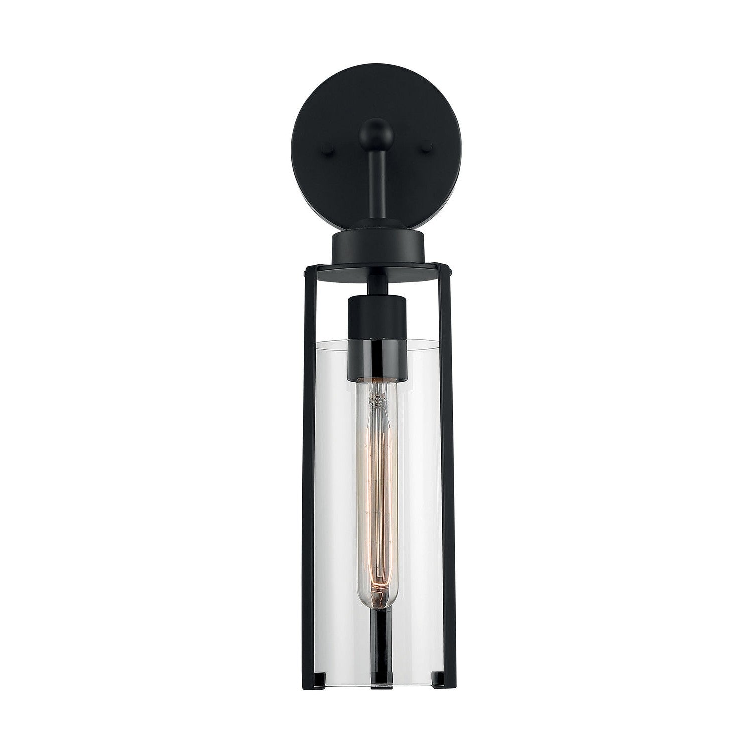 Nuvo Lighting - 60-7161 - One Light Wall Sconce - Marina - Matte Black