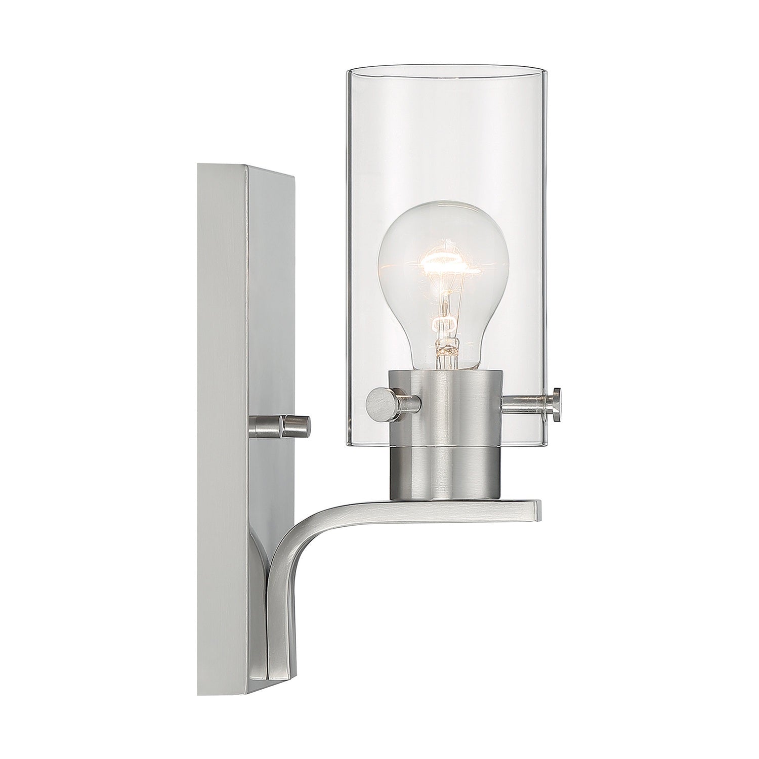 Nuvo Lighting - 60-7171 - One Light Vanity - Sommerset - Brushed Nickel