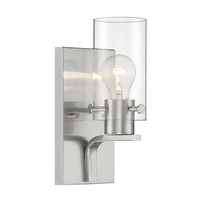 Nuvo Lighting - 60-7171 - One Light Vanity - Sommerset - Brushed Nickel