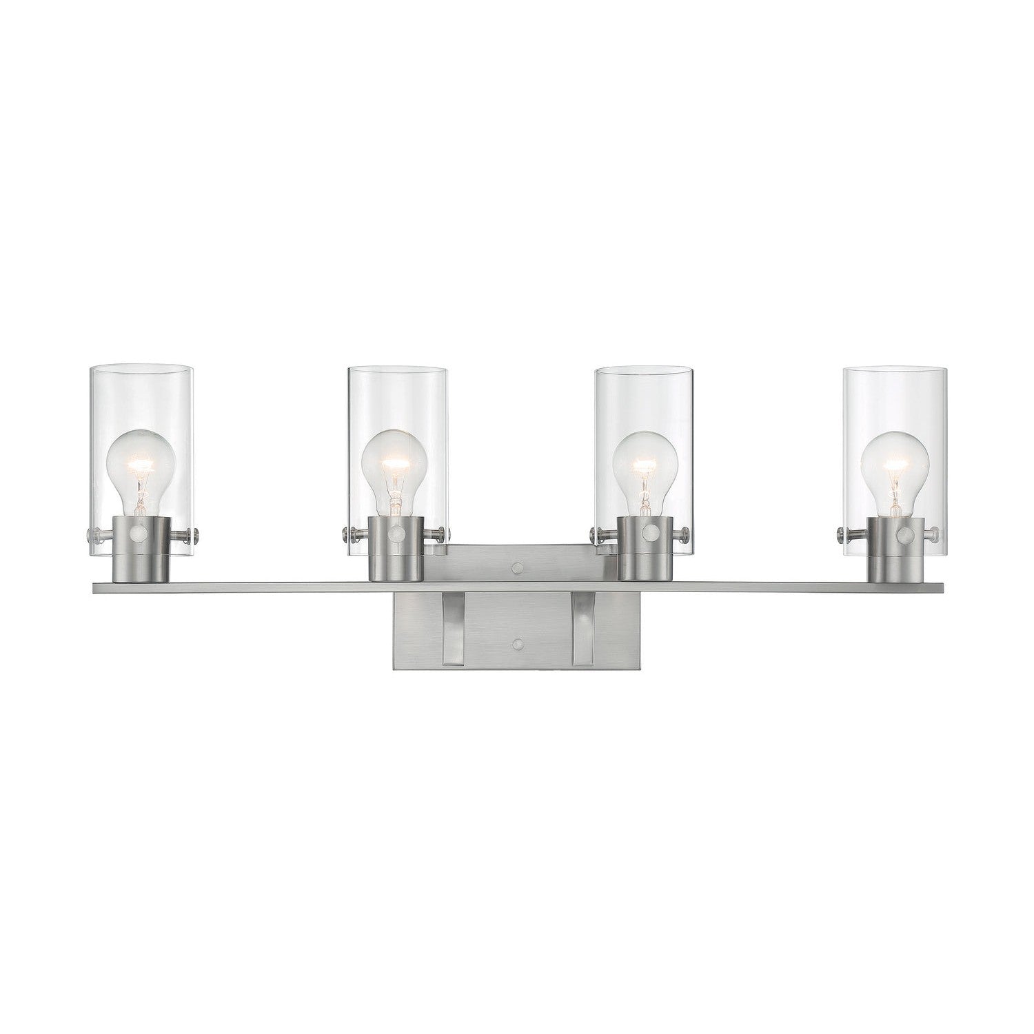 Nuvo Lighting - 60-7174 - Four Light Vanity - Sommerset - Brushed Nickel