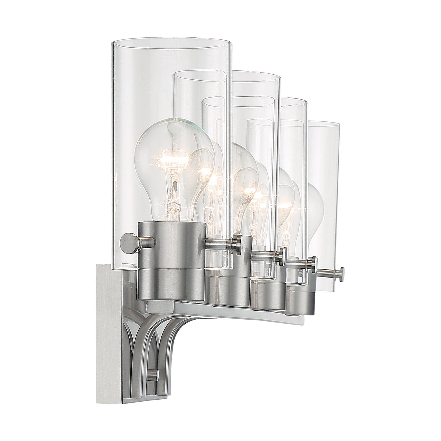 Nuvo Lighting - 60-7174 - Four Light Vanity - Sommerset - Brushed Nickel