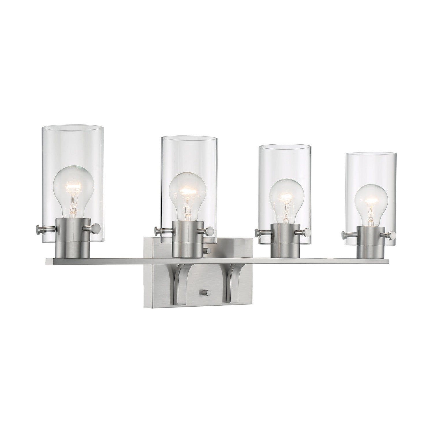 Nuvo Lighting - 60-7174 - Four Light Vanity - Sommerset - Brushed Nickel