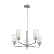 Nuvo Lighting - 60-7175 - Five Light Chandelier - Sommerset - Brushed Nickel