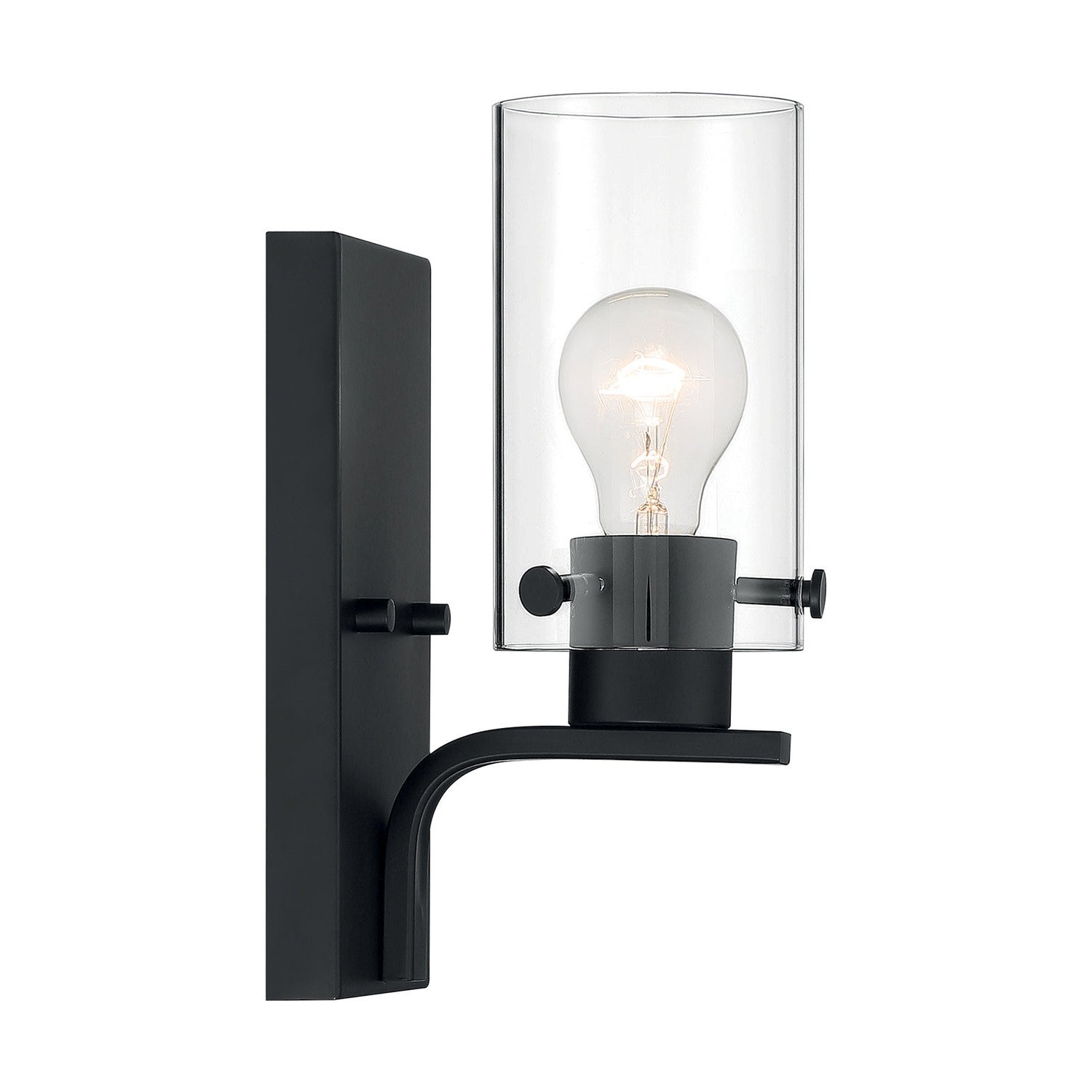 Nuvo Lighting - 60-7271 - One Light Vanity - Sommerset - Matte Black