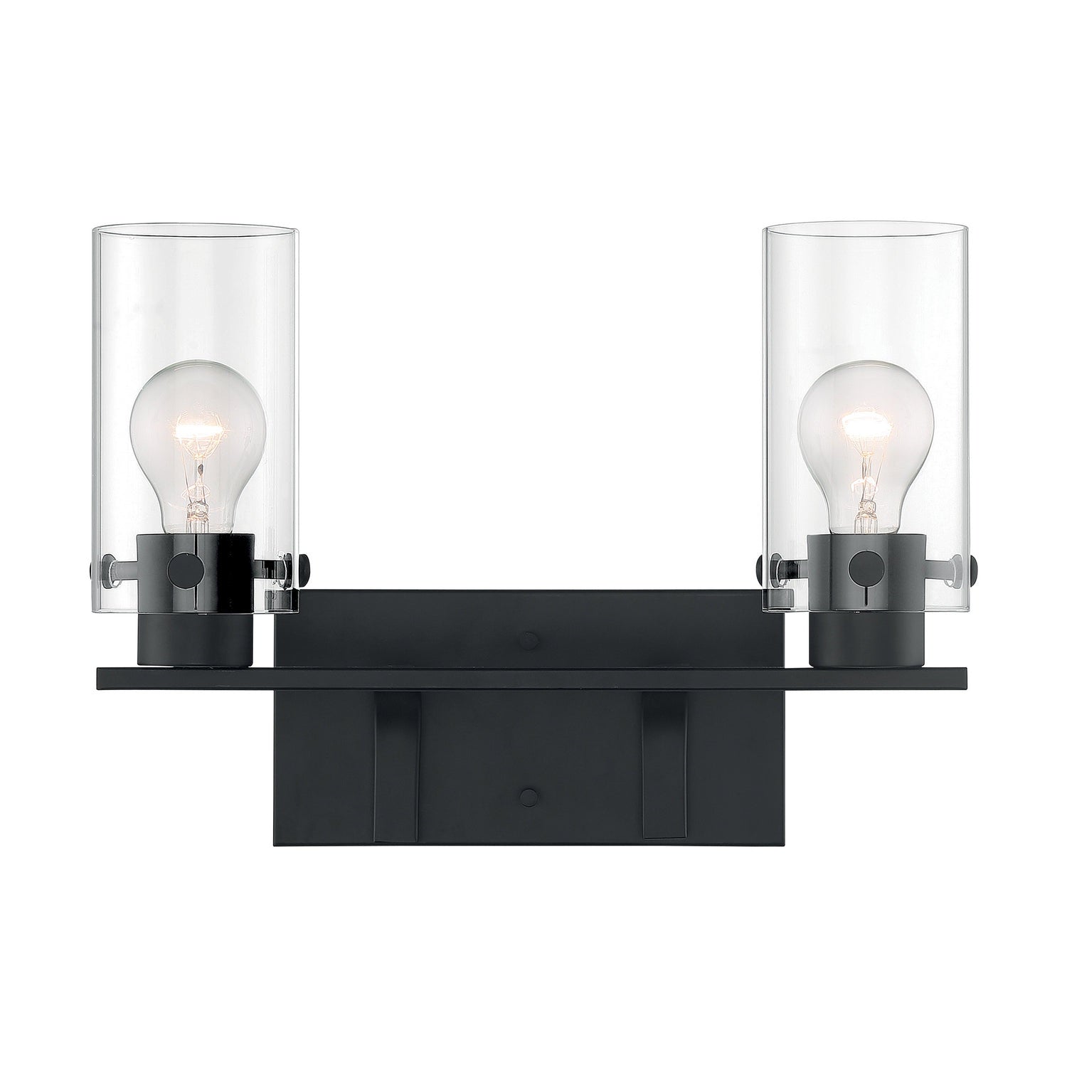 Nuvo Lighting - 60-7272 - Two Light Vanity - Sommerset - Matte Black