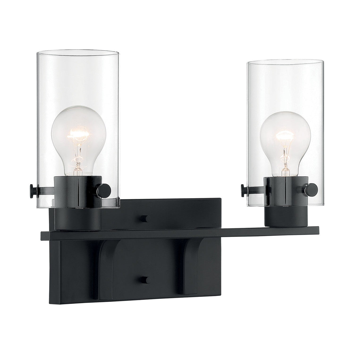 Nuvo Lighting - 60-7272 - Two Light Vanity - Sommerset - Matte Black