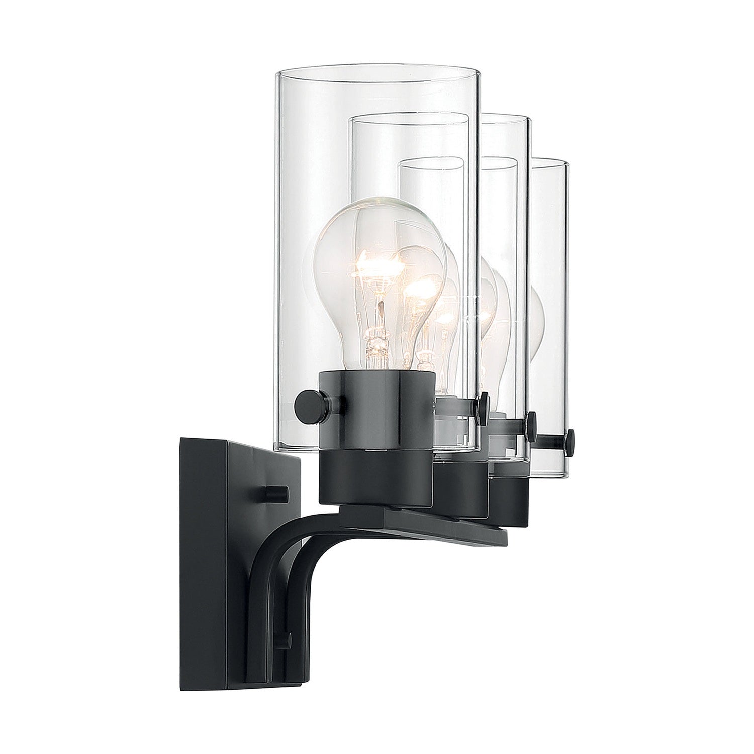 Nuvo Lighting - 60-7273 - Three Light Vanity - Sommerset - Matte Black