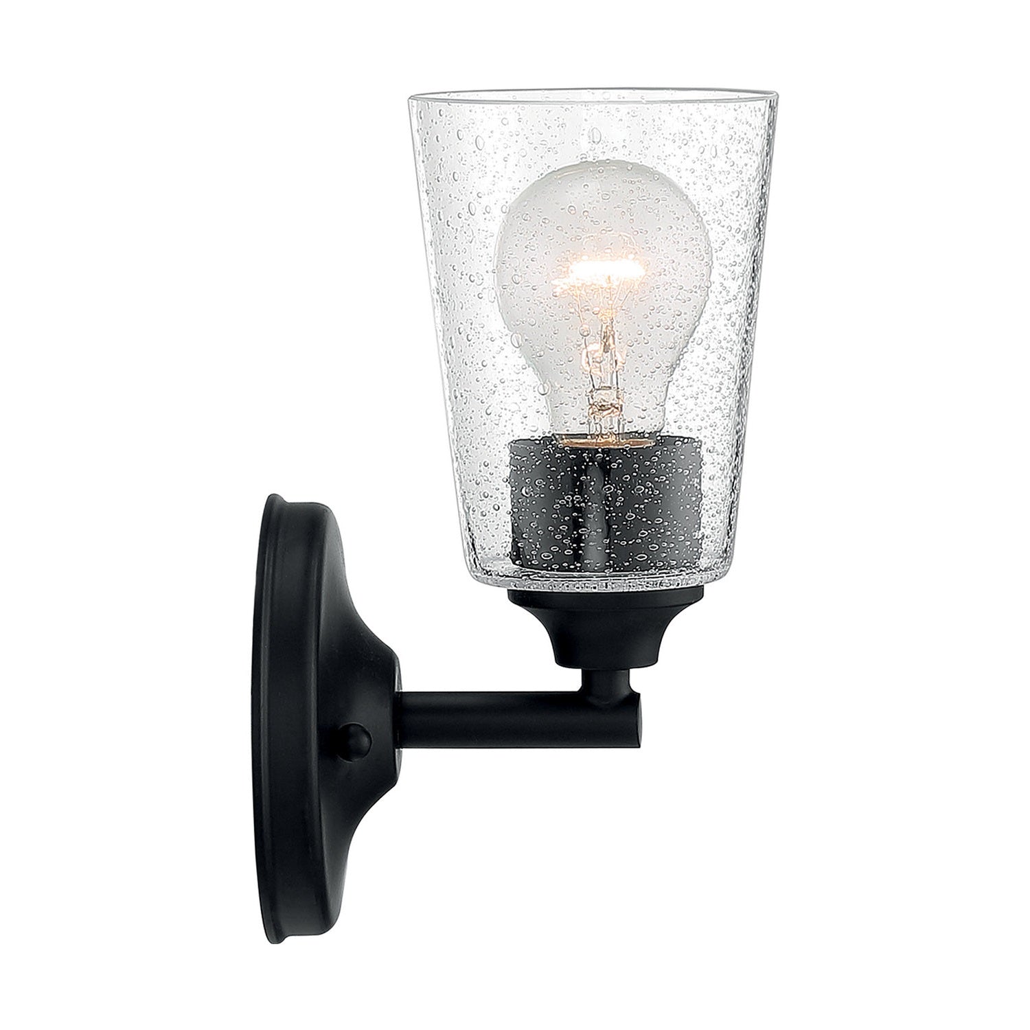 Nuvo Lighting - 60-7281 - One Light Vanity - Bransel - Matte Black