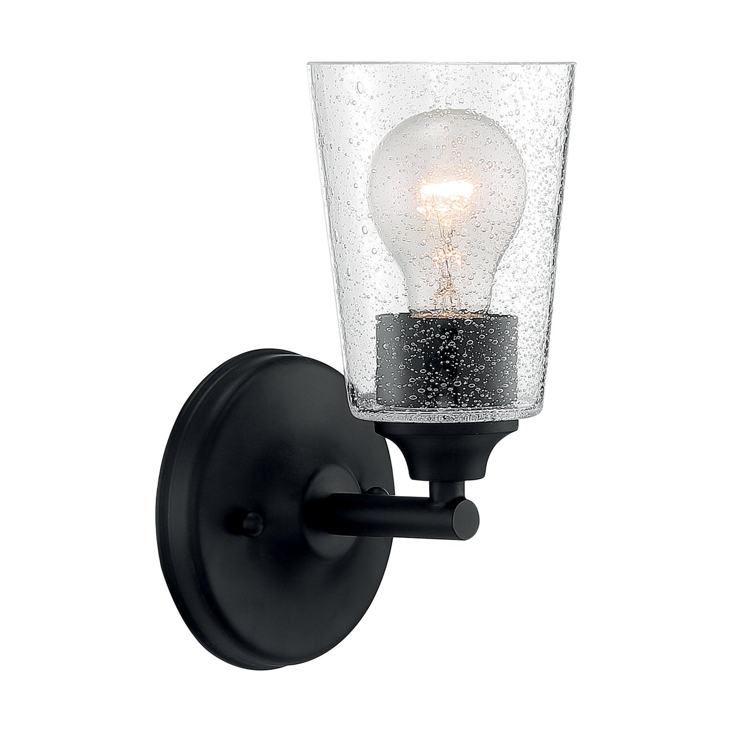 Nuvo Lighting - 60-7281 - One Light Vanity - Bransel - Matte Black