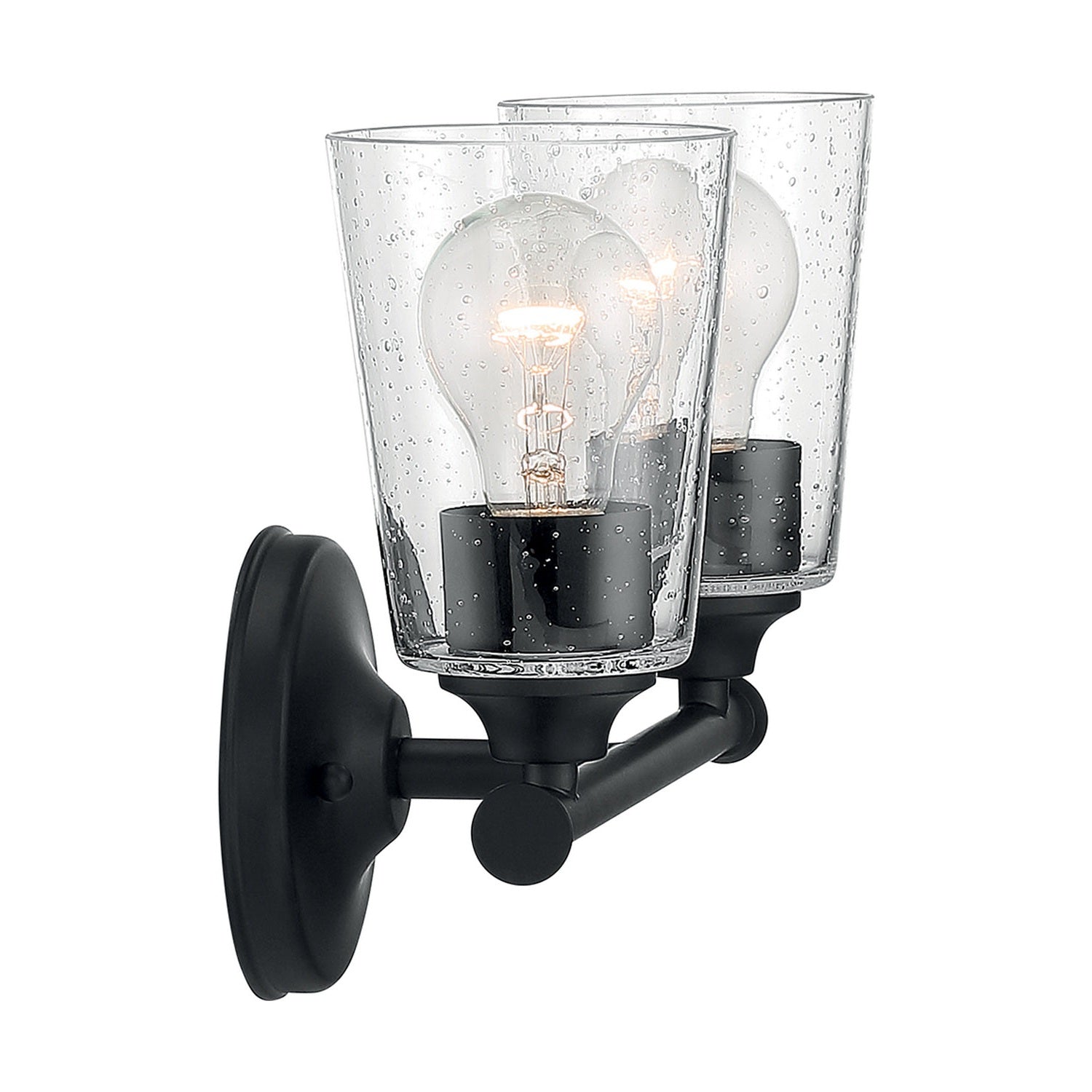 Nuvo Lighting - 60-7282 - Two Light Vanity - Bransel - Matte Black