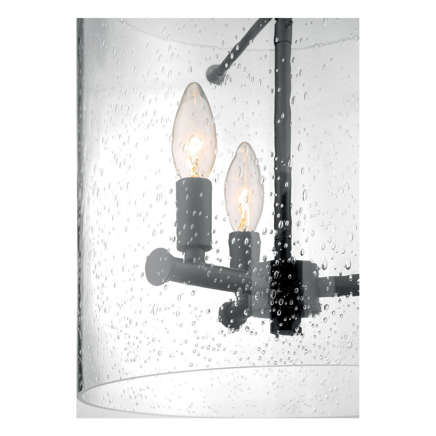 Nuvo Lighting - 60-7287 - Three Light Pendant - Bransel - Matte Black