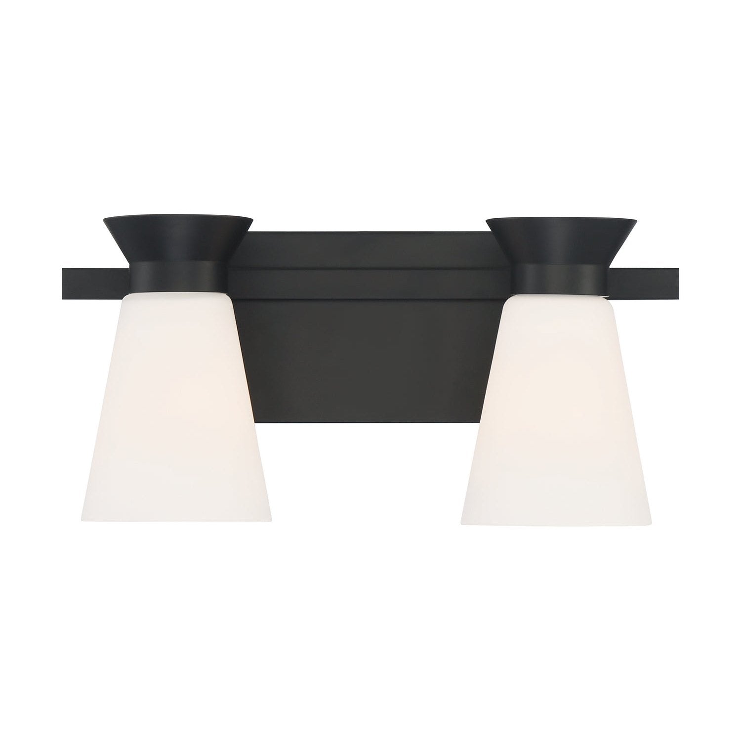Nuvo Lighting - 60-7312 - Two Light Vanity - Caleta - Black